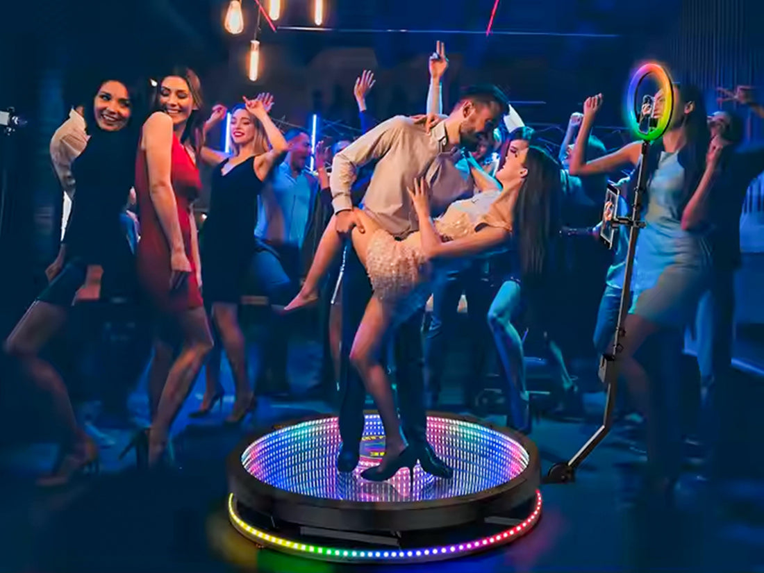 Experience Unmatched Fun with VIP Photobooth: 360° Video & Photo Booth